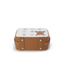 Uni Logo Stitch Square Pouch - Ivory