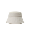 Women's Layered Wide Visor - Beige