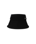 Women's Layered Wide Visor - Black