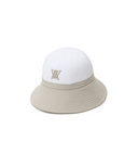 Women's Fabric Mix Bucket Hat - White