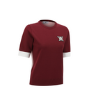 Women's Transition Short Sleeve Sweater - Burgundy