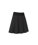 Women's Banded Flare Skirt - Black