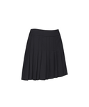 Women's Double Pleats Skirts - Black
