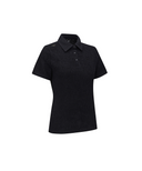 Women's Wave Textured Transition Short Sleeve T-Shirts - Black