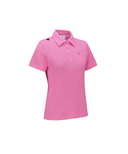Women's Wave Textured Transition Short Sleeve T-Shirts - Pink