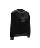 Women's Velvet Sweatshirt - Black