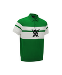 Men's Abstract Color Block Sweater - Green