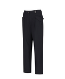 Women's Tapered Zip Point Pants - Black