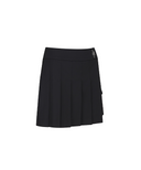 Women's Over Pleated Half Pants - Black