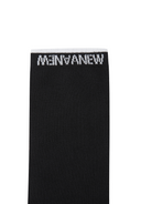 Men's Basic Middle Socks - Black