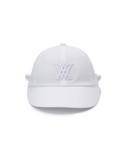Women's Ribbon Ball Cap - White
