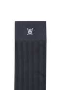 Women's Color Pop Knee Socks - Charcoal Gray