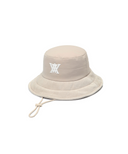 Uni Fabric Mix Padded Bucket Hat - Beige
