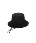 Uni Fabric Mix Padded Bucket Hat - Black