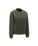 Women's Woven Hybrid T-Shirt - Dark Khaki
