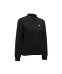 Women's Boucle Jacquard Comfort T-Shirt - Black