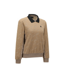 Women's Boucle Jacquard Comfort T-Shirt - Camel