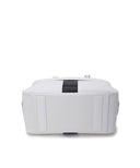 Layered Boston Bag - White