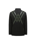 Men's Back Signature Logo Long T-Shirt - Black