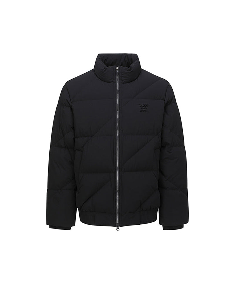 Men's Swing Down Puffer Jacket - Black