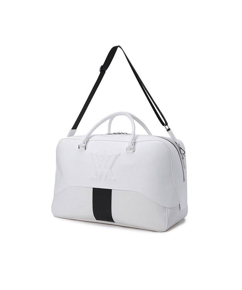 Layered Boston Bag - White