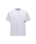 [Legacy Sale] Men's Ribbed Crew Neck Short T-Shirt - White