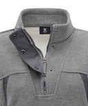 [Signature] Women's Half Zip-Up L/TS - Grey