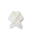 Woman's Fluffy Muffler - Ivory