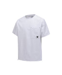 [Legacy Sale] Men's Ribbed Crew Neck Short T-Shirt - White