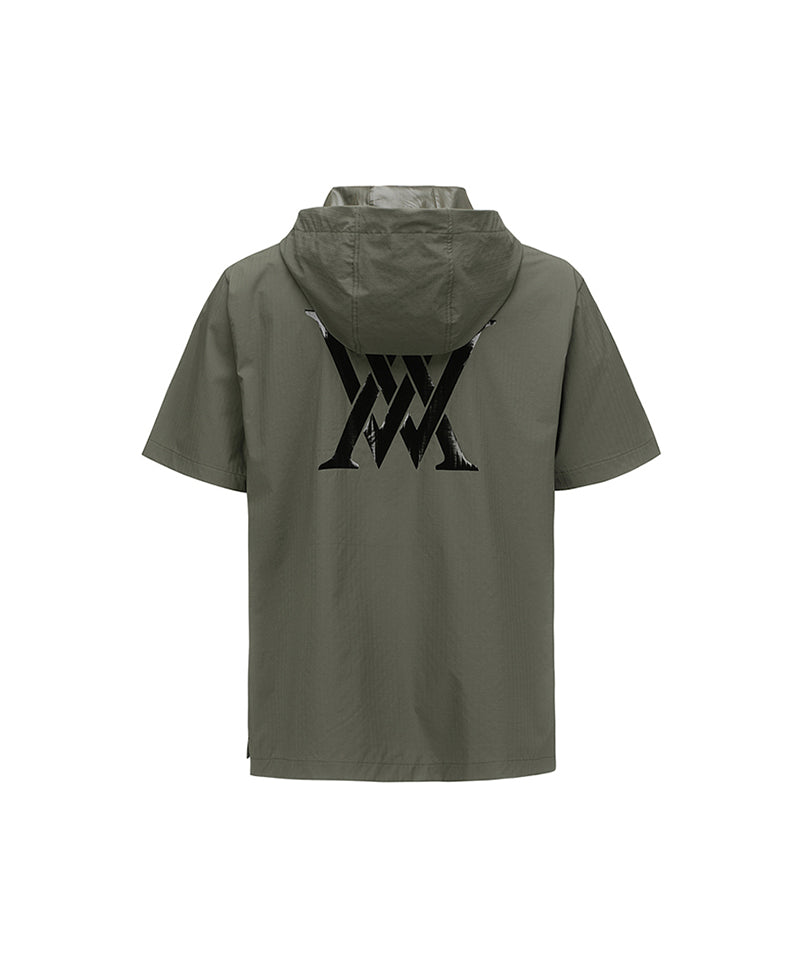 Legacy Sale] Men Lip Hoodie Short T-Shirt - Khaki – Anew Golf USA