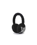 Women's Curly Earmuffs - Black