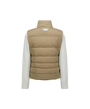 ANEW Golf Women's Knit Hybrid Down Jacket - Ivory