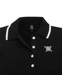 Women's Collar Golgi Sleeve Sweater - Black