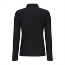 ANEW Golf Women's Woven Mixed Collar L/TS - Black