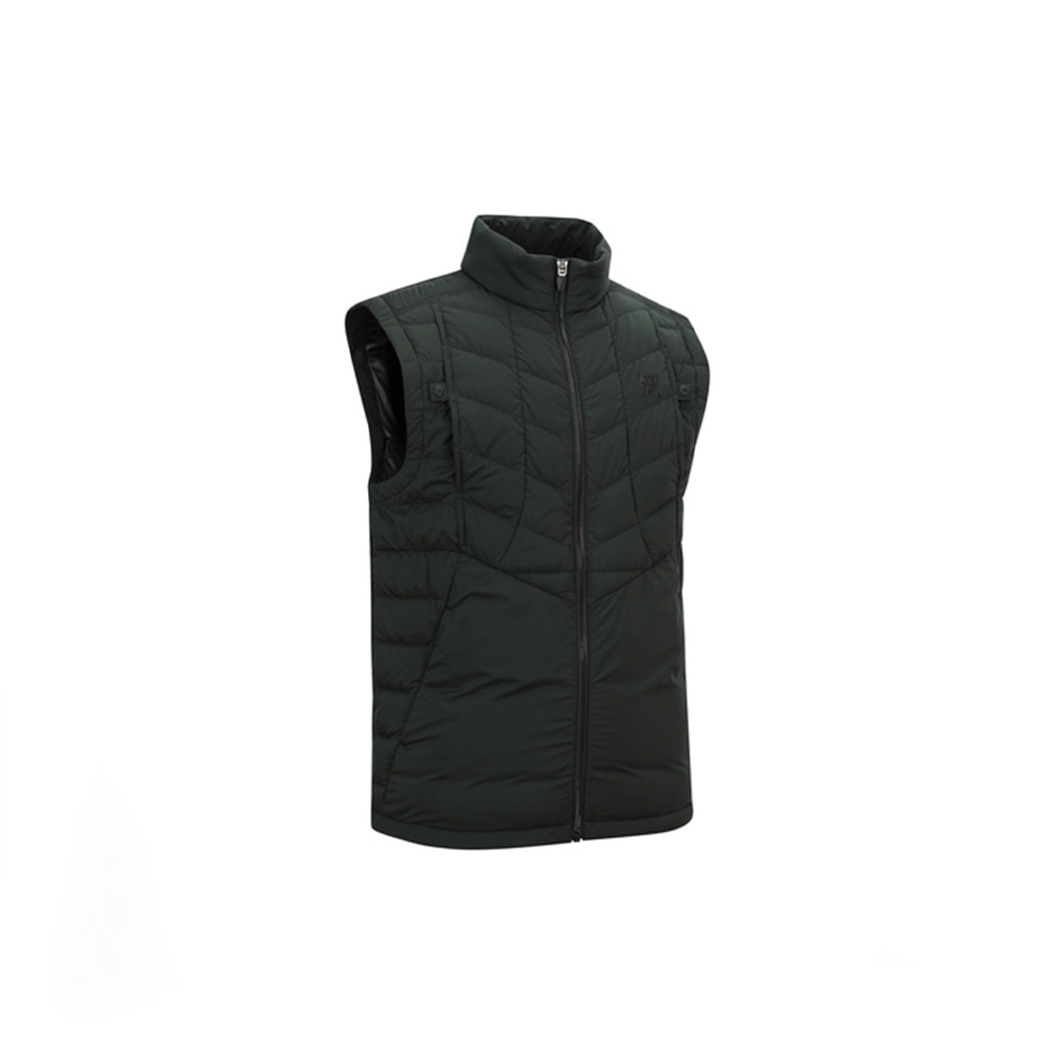 ANEW Golf Men Incision Point Down Vest - Green