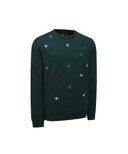 ANEW Golf Men's Logo Pattern Wind Block Pullover - Green