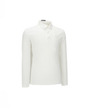 ANEW Golf Men's Collar Back Point L/TS - Ivory