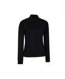 ANEW Golf Women Performance High Neck Wind Block Pullover - Black