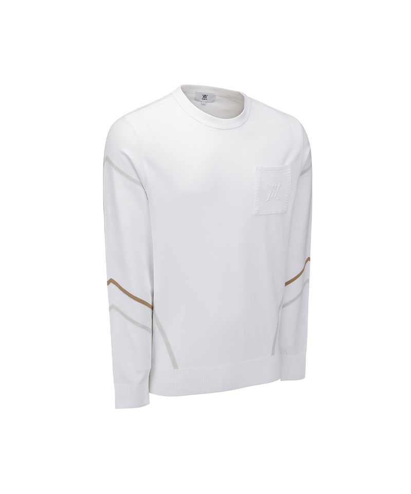 Men's FA Essential Sweater - White