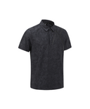 ANEW GOLF Men's SM Logo Point Short T-Shirt - Charcoal Grey