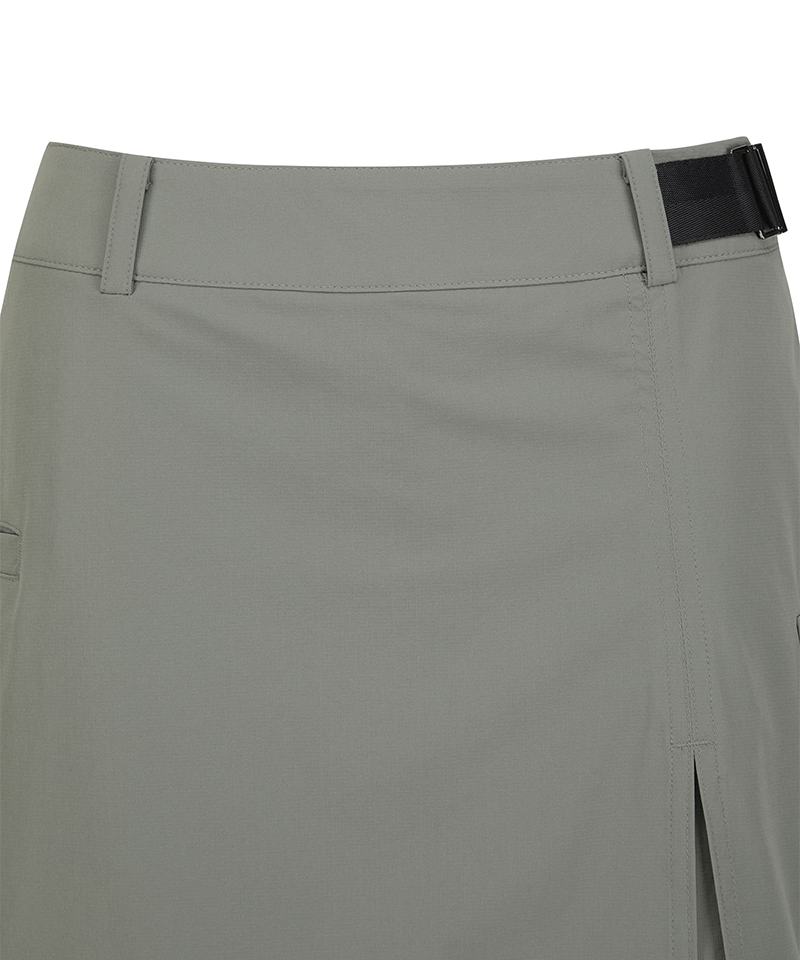 Anew Golf Women's SM Cargo Incision Skirt - Ligh Khaki