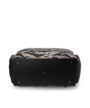 ANEW GOLF Uni Camo Pattern Boston Bag - Black