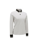 Women's Cuffs Point Long T-Shirt - Light Beige