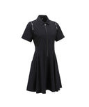 [Legacy Sale] Women Collar Onepiece - Black