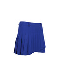 Women's Double Layer Pleats Skirt - Royal Blue