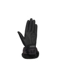 ANEW GOLF Women's  Furry Gloves - Black