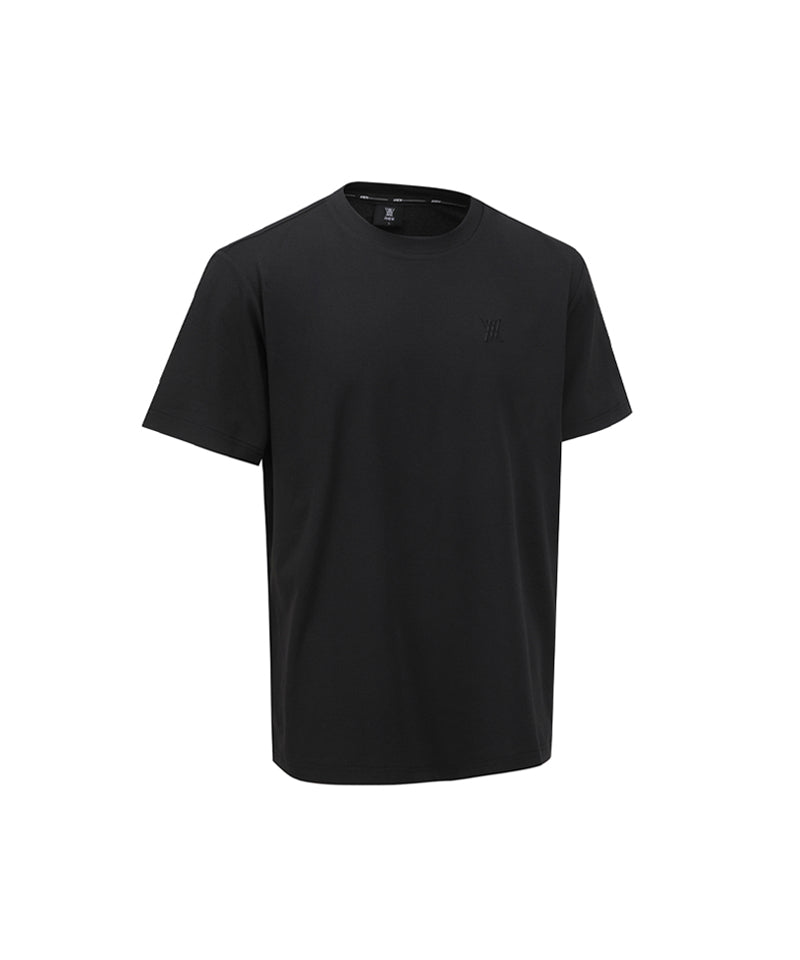 ANEW GOLF Men's SM Essential Round Short T-Shirt - Black