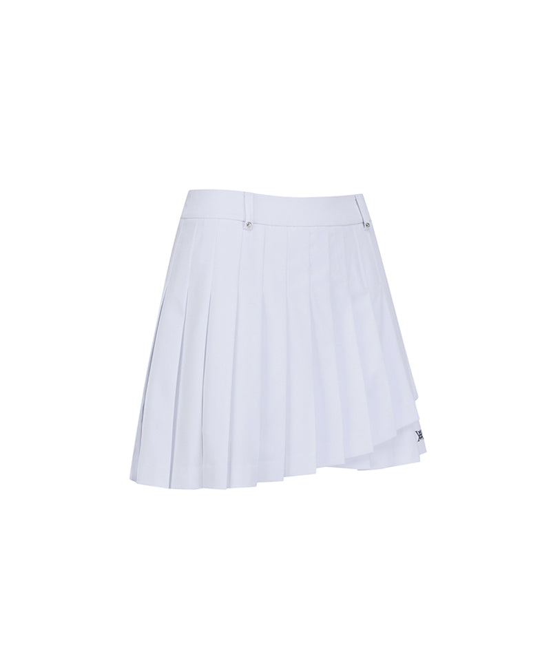 Women's Double Layer Pleats Skirt - White – Anew Golf USA
