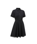 ANEW Golf Women's SM Flare Collared One Piece - Black