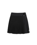[Legacy Sale] W Lace Up Waist Pleats SQ - Black